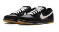 Nike SB Dunk Low Pro 'Black/White/Gum'