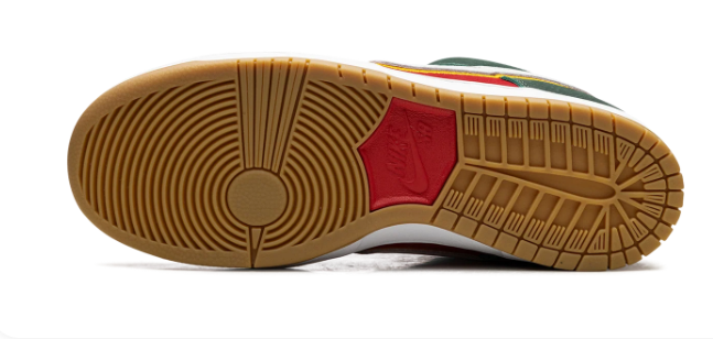 Nike SB Dunk Low "Seattle Supersonics" – Green / Red