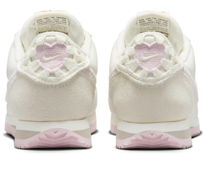 Nike Cortez Women's Sneakers 'Valentine's Day' 2025 - Sail / Pink