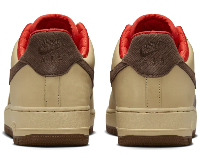 Nike Air Force 1 Low '07 "Light British Tan" – Suede, Corduroy & Leather